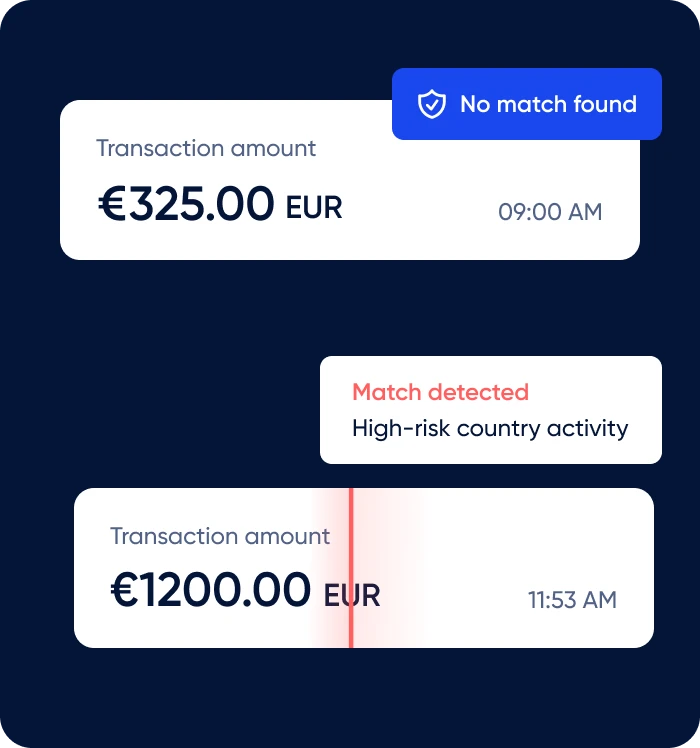 AML Transaction Monitoring